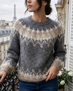 Genevieve Women's Warm Winter Knit Sweater