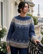 Genevieve Women's Warm Winter Knit Sweater