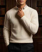 Ashfield Men's Textured Knit Sweater