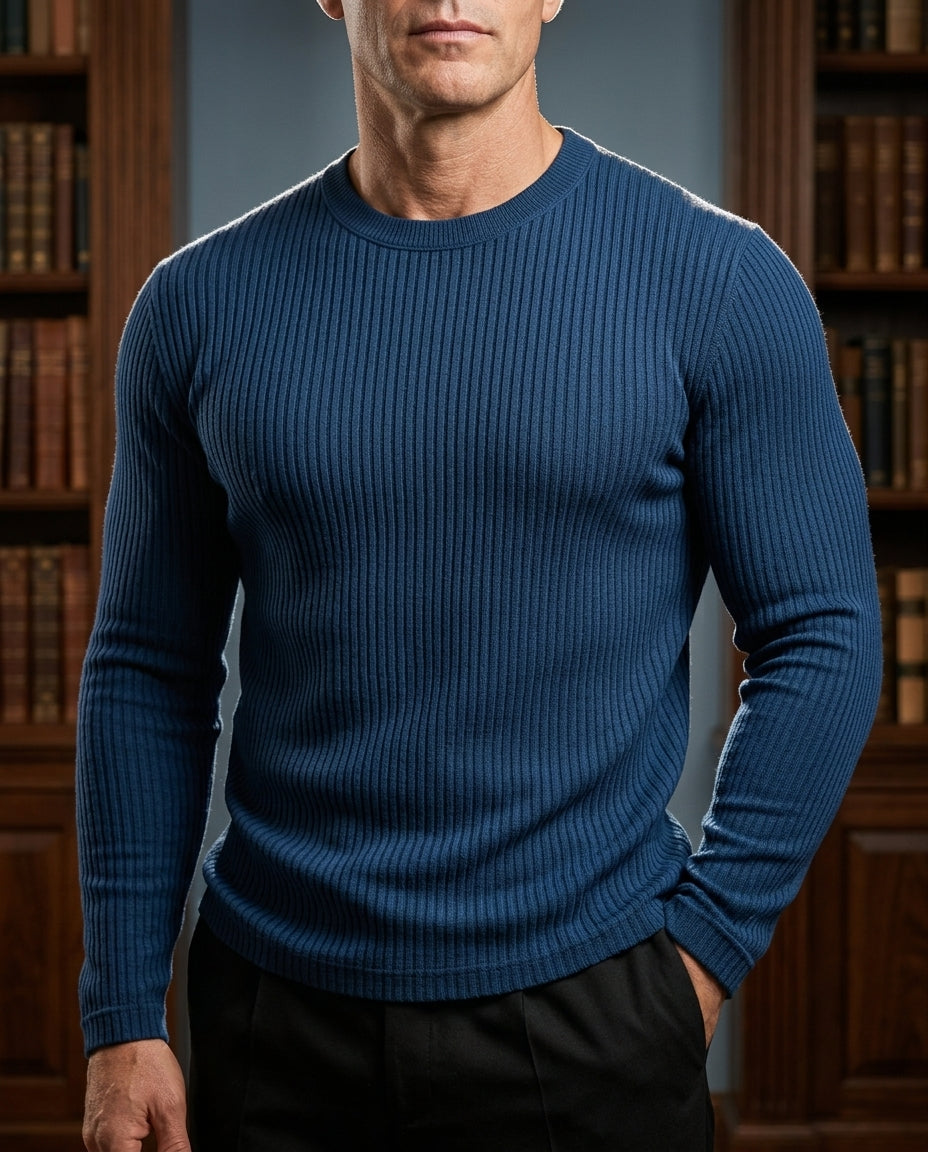 Ashfield Men's Textured Knit Sweater