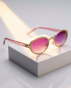 Marlowe Women's Oval Sunglasses