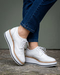 Charlotte Women's Patent Platform Oxfords
