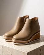 Kensington Women's Textured Wedge Boots