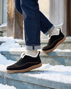 Hadley Women's Suede Fur Lined Slippers