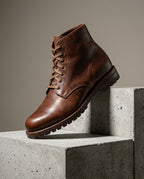 Prescott Men's Fall Leather Lace Up Boots