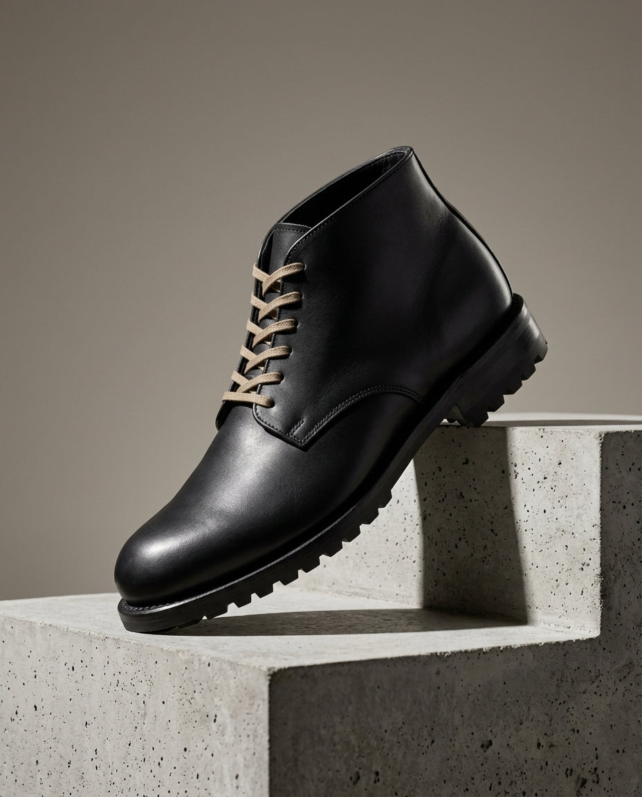 Prescott Men's Fall Leather Lace Up Boots