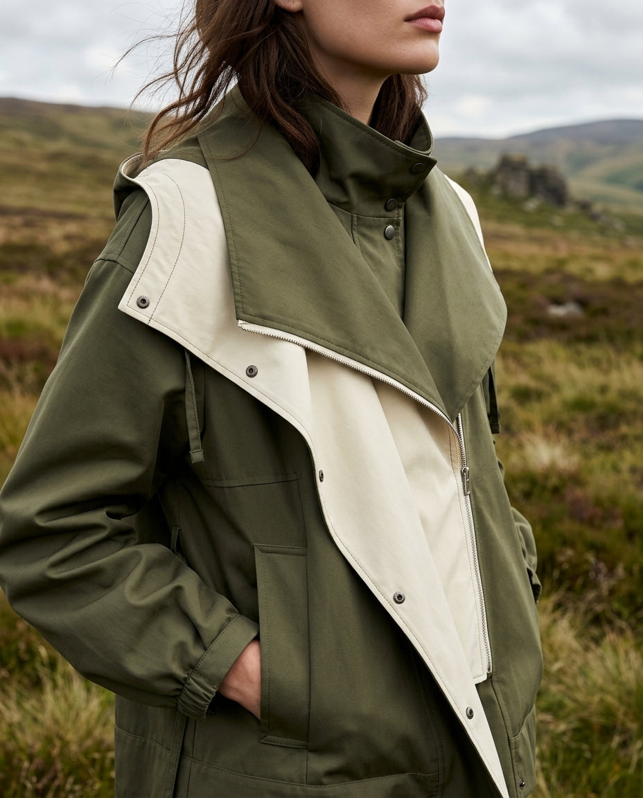 Marlowe Women's Double Layer Windbreaker