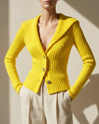 Blakely Women's Ribbed Button Cardigan