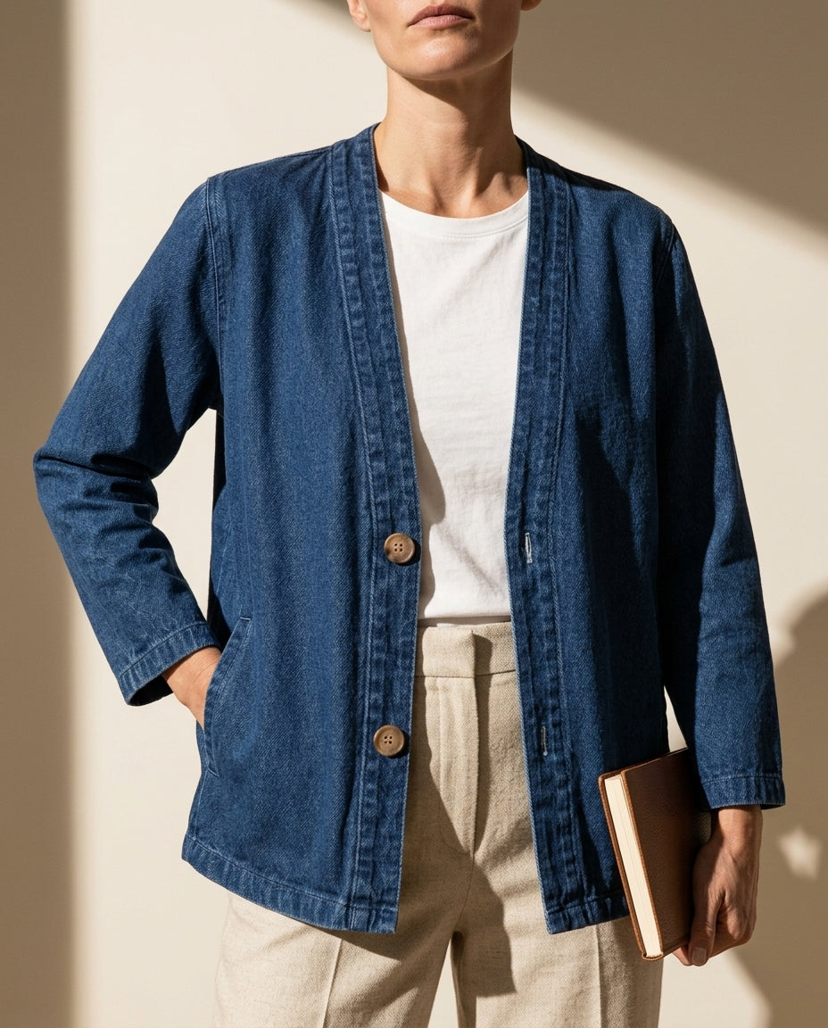 Charlotte Women's Relaxed Denim Jacket