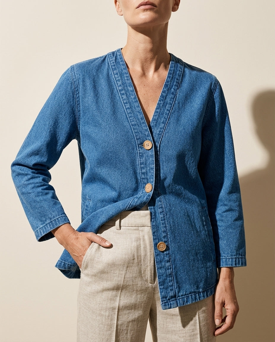 Charlotte Women's Relaxed Denim Jacket