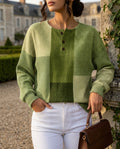 Marlowe Women's Colorblock Waffle Henley
