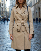 Kensington Women's Tailored Trench Coat
