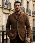 Whitfield Men's Wool Shawl Collar Cardigan