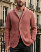 Whitfield Men's Wool Shawl Collar Cardigan
