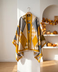Genevieve Women's Geometric Wool Shawl