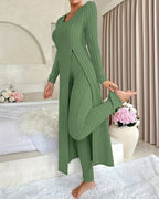 Waverly Women's Soft Ribbed Lounge Set