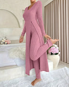 Waverly Women's Soft Ribbed Lounge Set