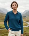 Kensington Women's Polo Collar Knit Sweater