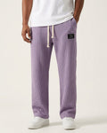 Weston Men's Waffle Knit Drawstring Sweatpants