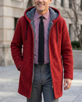 Weston Men's Fleece Lined Hooded Jacket