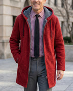 Weston Men's Fleece Lined Hooded Jacket