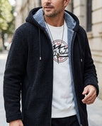 Weston Men's Fleece Lined Hooded Jacket