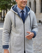 Weston Men's Fleece Lined Hooded Jacket