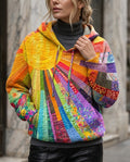 Marlowe Women's Sunburst Patchwork Hoodie