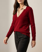 Kensington Women's Cashmere Polo Sweater