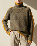 Elma Fall Turtleneck Oversized Sweater for Women