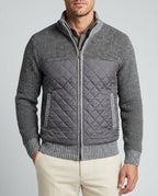 Kenton Warm Wool Quilted Jacket for Men