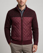Kenton Warm Wool Quilted Jacket for Men