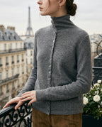Vivienne Women's Soft Cashmere Button Cardigan