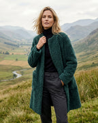 Whitney Women's Sherpa Fleece Longline Coat