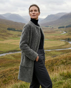 Whitney Women's Sherpa Fleece Longline Coat
