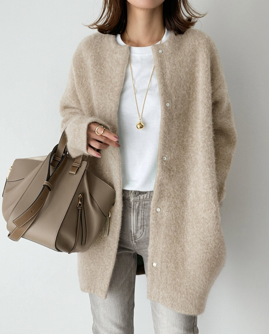 Everly Women's Relaxed Fit Longline Cardigan