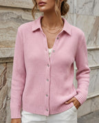 Palmer Women's Waffle Knit Button Shirt