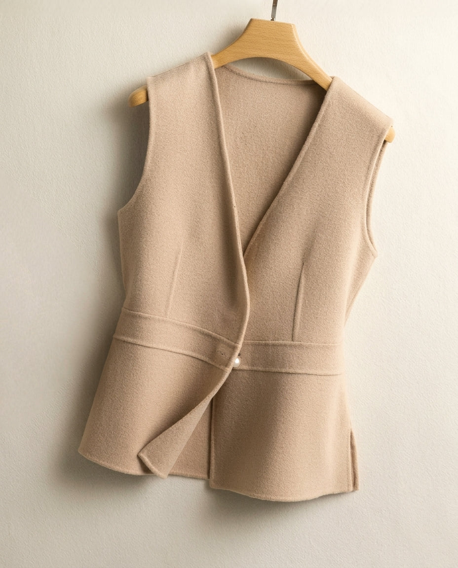 Genevieve Women's Cashmere Wrap Vest
