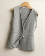 Genevieve Women's Cashmere Wrap Vest