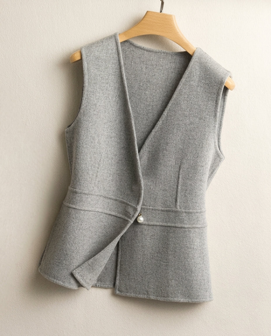 Genevieve Women's Cashmere Wrap Vest