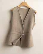 Genevieve Women's Cashmere Wrap Vest