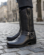 Grayson Men's Leather Harness Boots