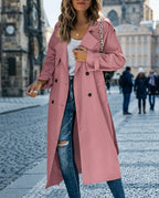 Eleanor Women's Oversized Longline Trench Coat