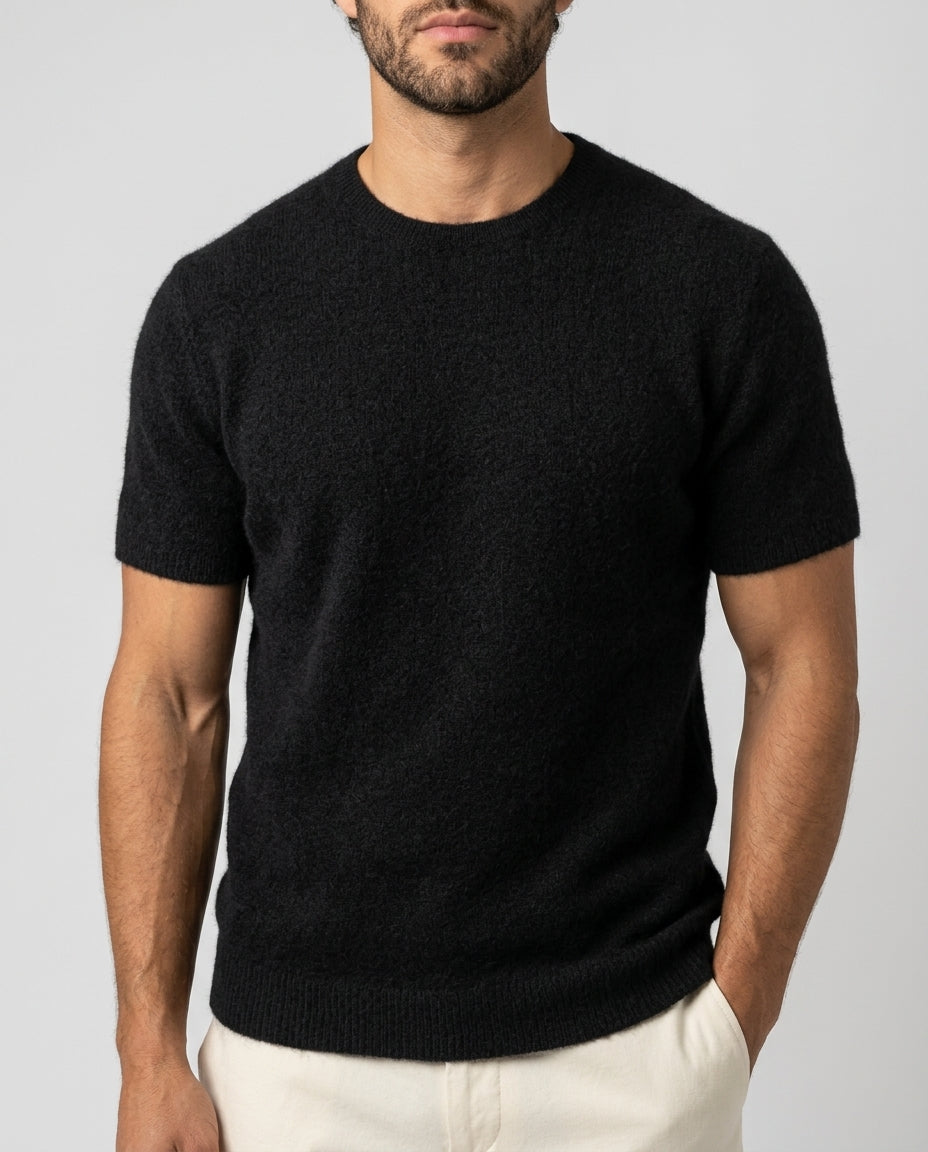 Grayson Men's Cashmere Crew Neck Sweater Tee