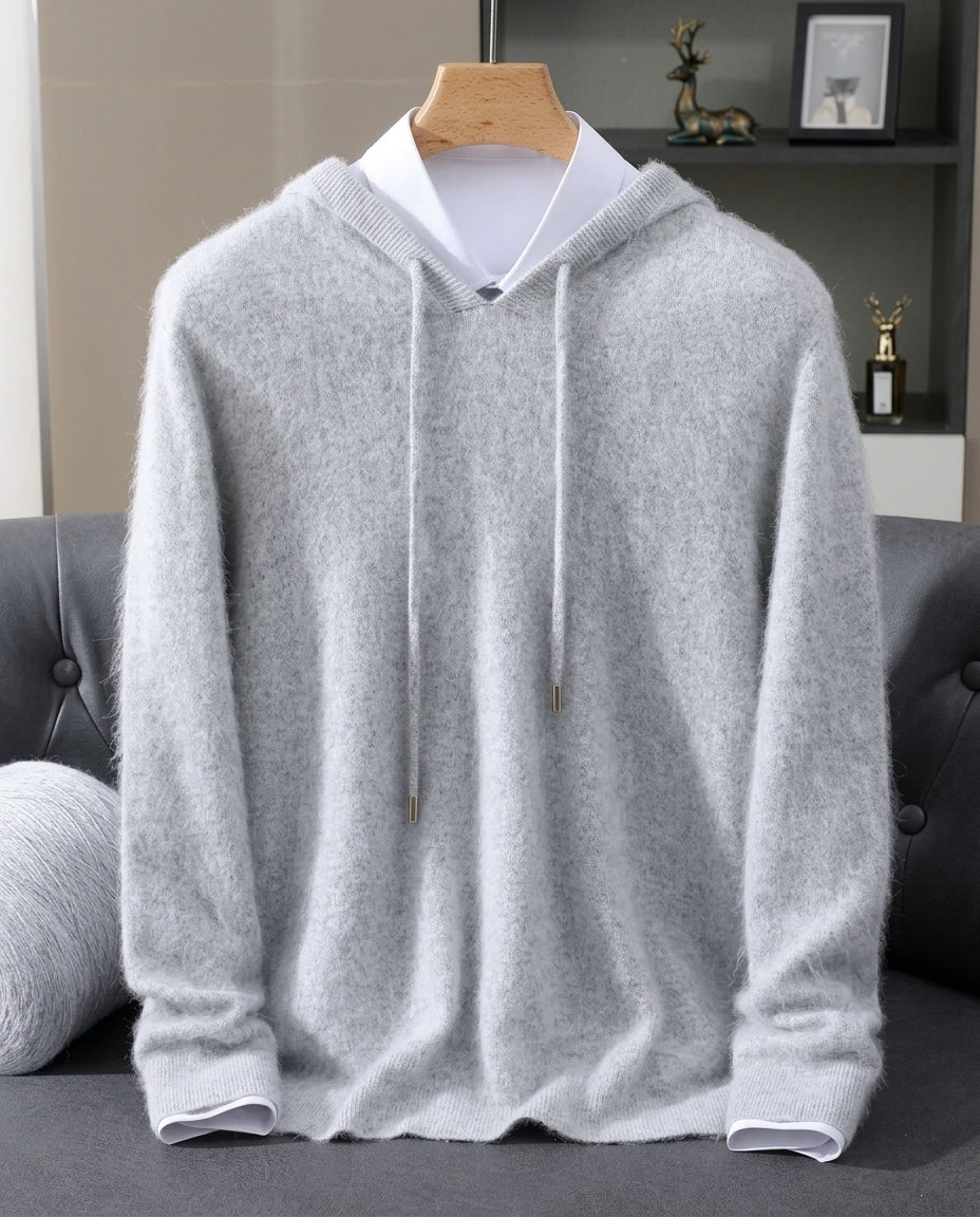 Whitfield Men's Cashmere Hooded Sweater