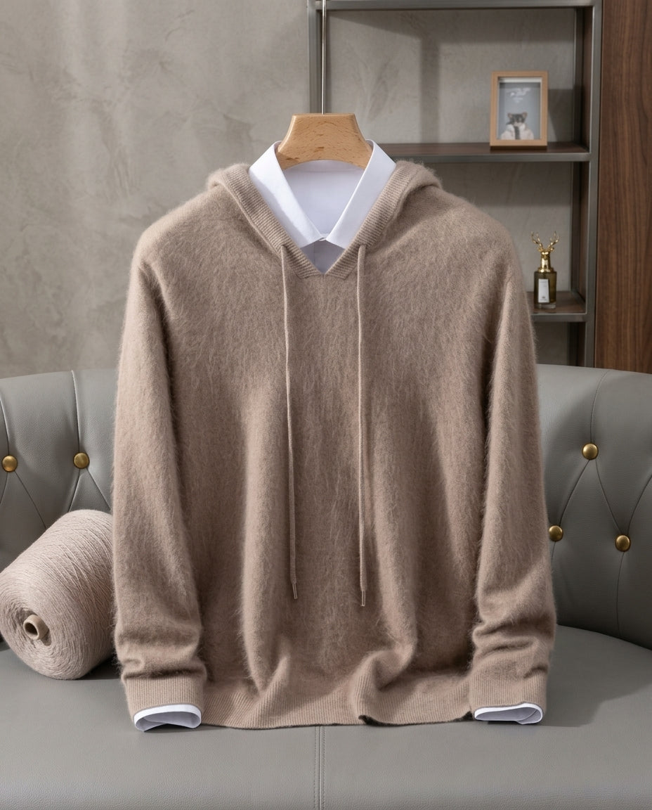Whitfield Men's Cashmere Hooded Sweater