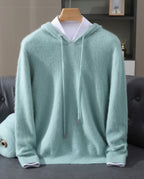 Whitfield Men's Cashmere Hooded Sweater