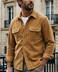 Barrett Men's Corduroy Flap Pocket Overshirt
