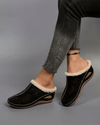 Collins Women's Fleece Lined Arch Support Clogs
