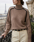 Waverly Women's Cashmere Old Money Turtleneck Sweater